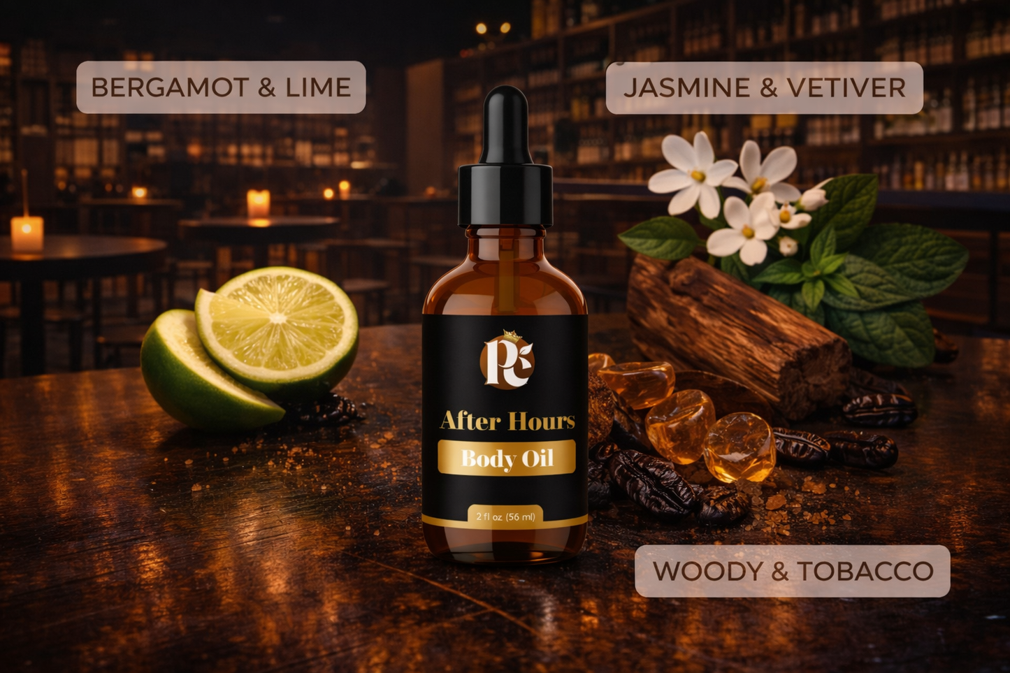 After Hours Men's Body Oil