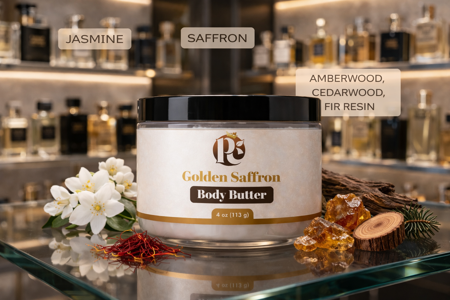 Golden Saffron Body Butter