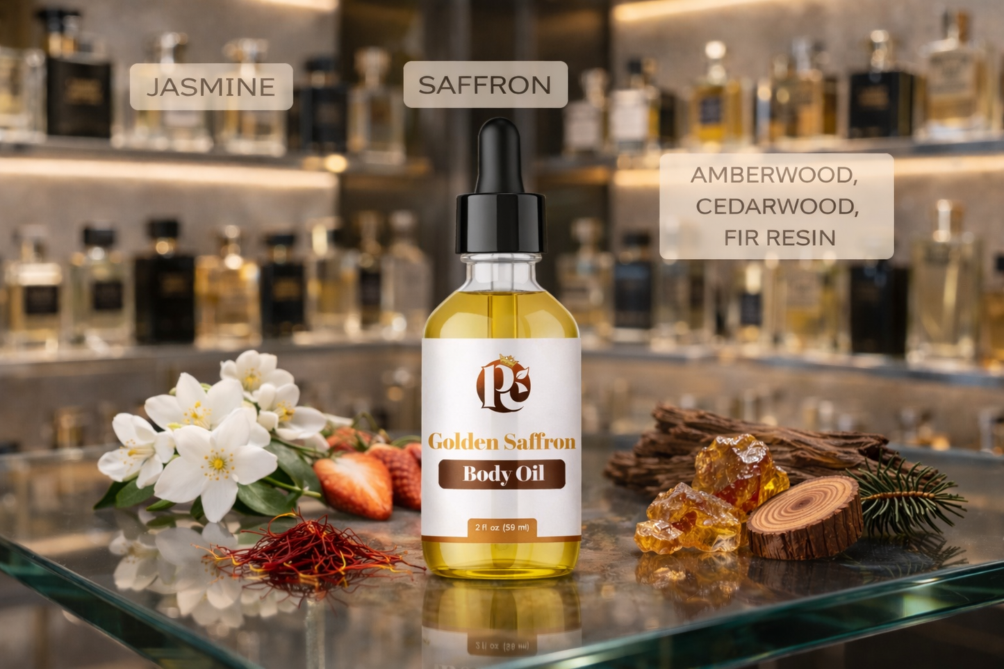 Golden Saffron Body Oil