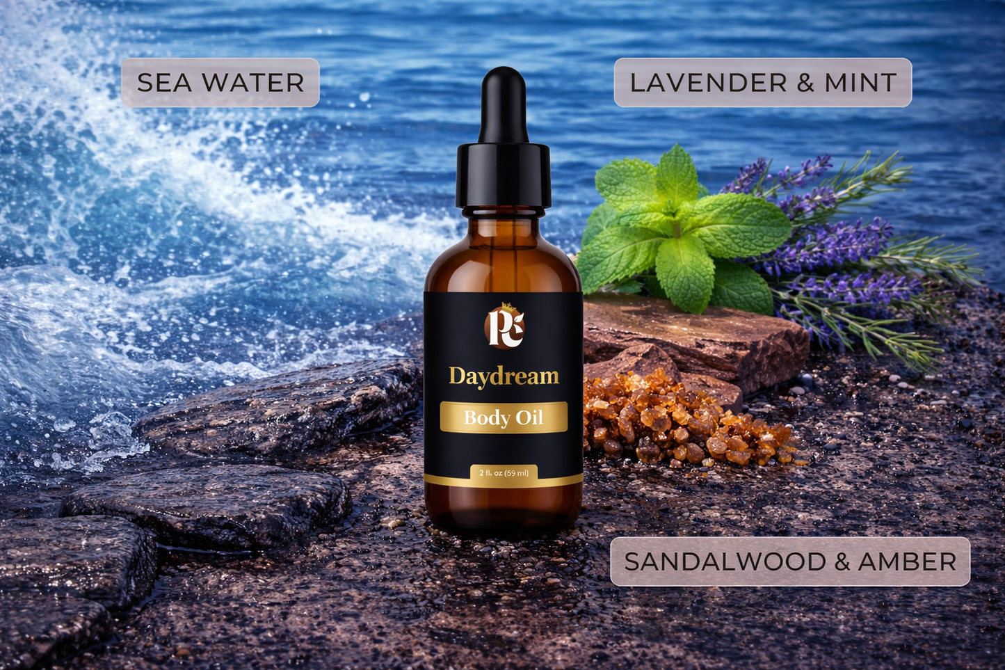 Daydream Men's Body Oil