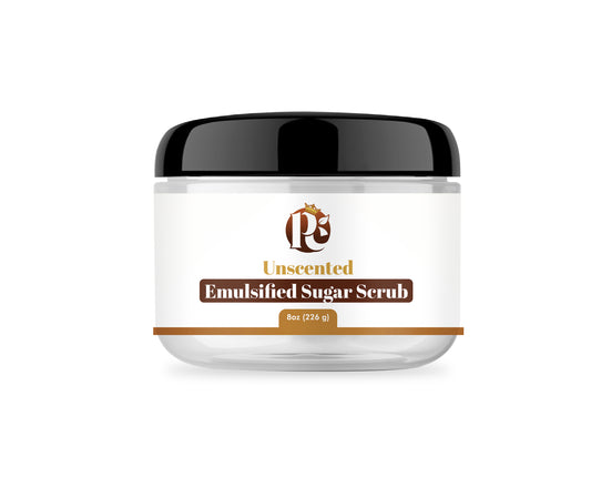 Unscented Emulsified Sugar Scrub
