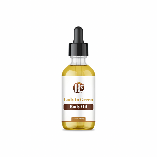 Lady in Green Body Oil